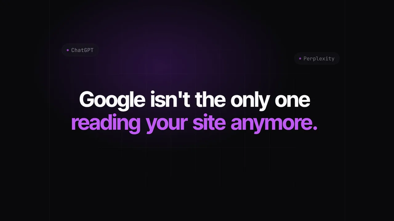Rankwise launch video: Google isn't the only one reading your site anymore
